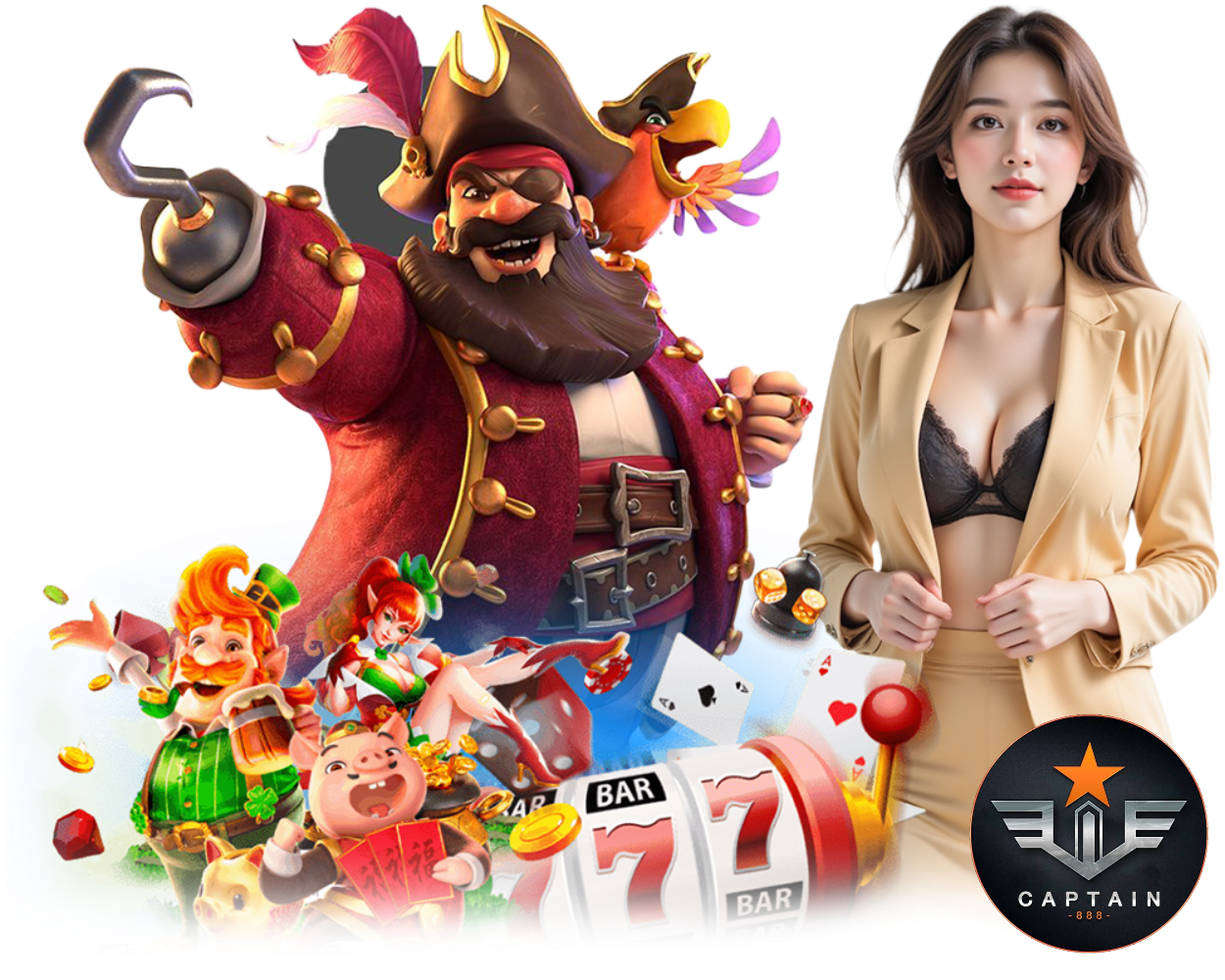 CAPTAIN888 สล็อต แจ็คพอตใหญ่